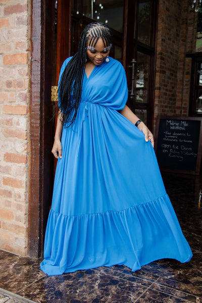 Qhawekazi Blue Maxi