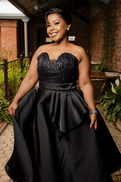 Qhawekazi Black Gown