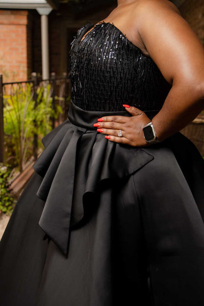 Qhawekazi Black Gown