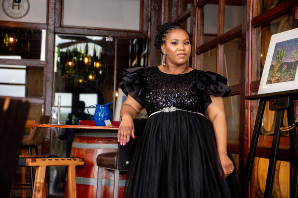 Thandi Dress in Black