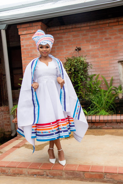 White Mpondo Dress