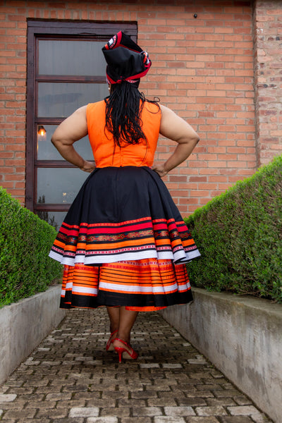 Qaqamba Xhosa Mbhaco Dress