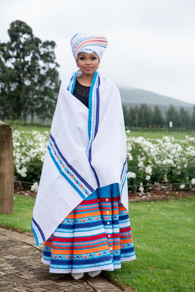 Mpondo Blue Skirt