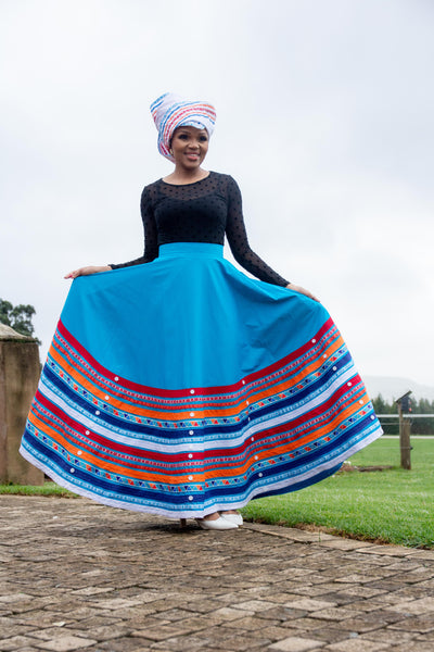 Mpondo Blue Skirt