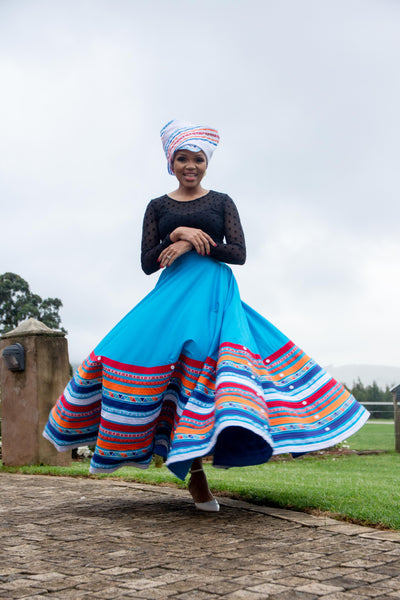 Mpondo Blue Skirt