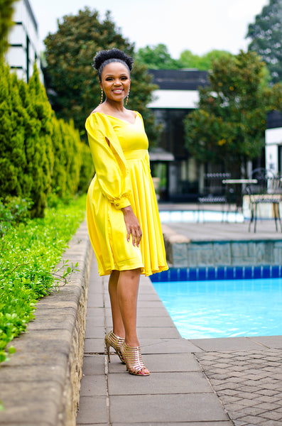 Silindile Satin Dress