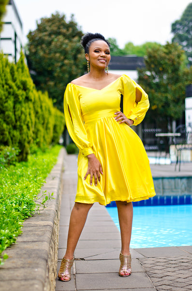 Silindile Satin Dress
