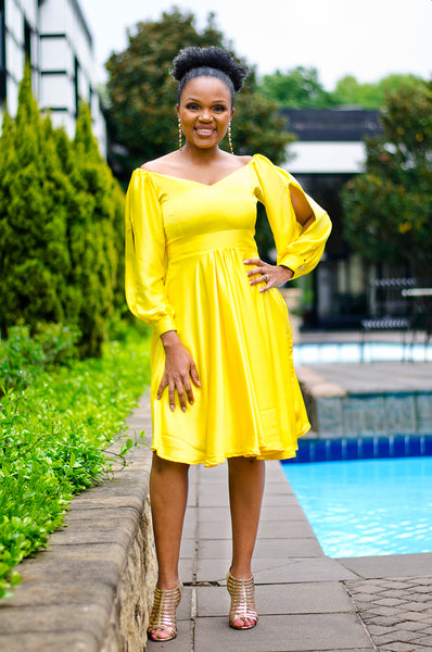 Silindile Satin Dress