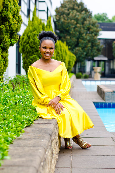 Silindile Satin Dress