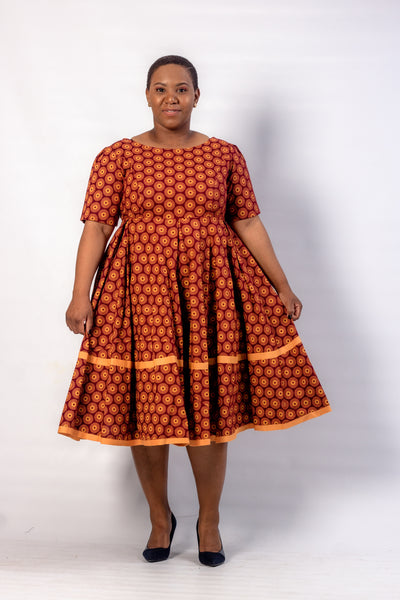 Qhawekazi Sam's Shweshwe Dress