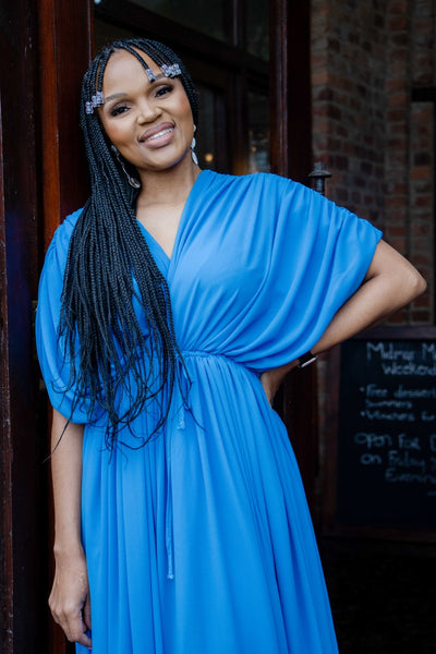Qhawekazi Blue Maxi