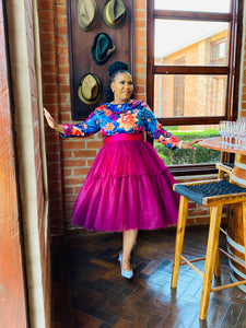 Two Layer Magenta Tutu