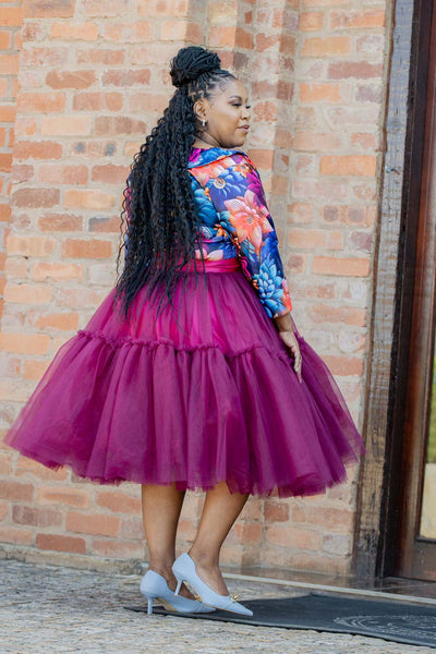 Two Layer Magenta Tutu