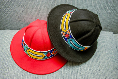 Assorted Beaded Dome Hats