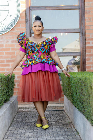 Rusty Tulle Tutu Skirt