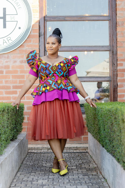 Rusty Tulle Tutu Skirt