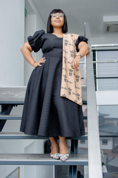 Qhawekazi Nude Scarf