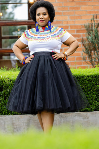 Black Tulle Tutu Skirt