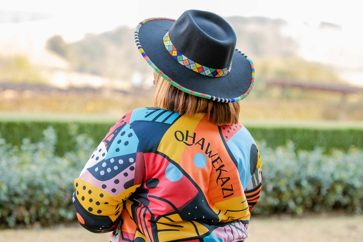 Qhawekazi Signature Print Jacket