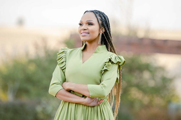 Qhawekazi Green Midi