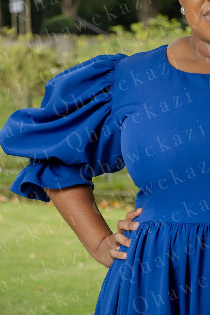 Blue Barbie Dress – QhawekaziStyles