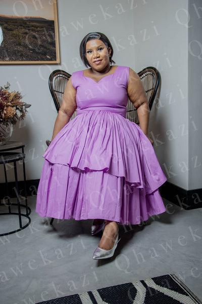 Anelisa Dress in Lilac