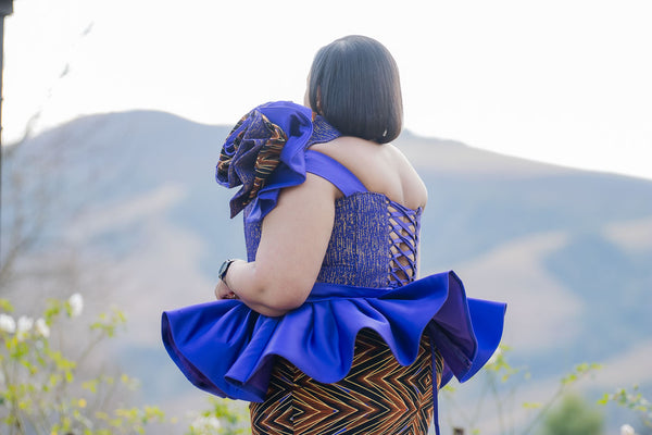 Zigzag Print Pencil Dress