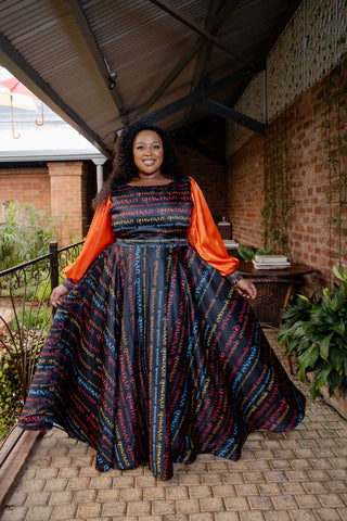 Qhawekazi Print Maxi