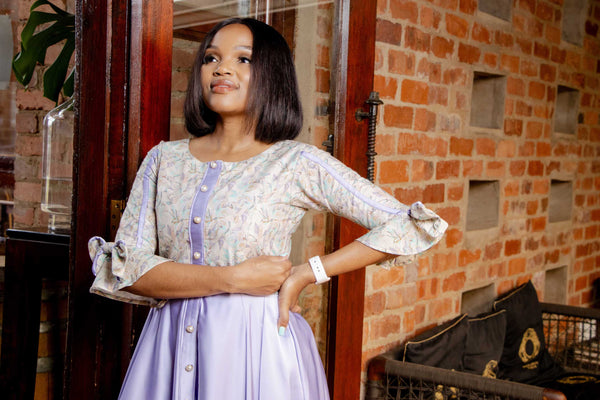 Qhawekazi Lilac Dress