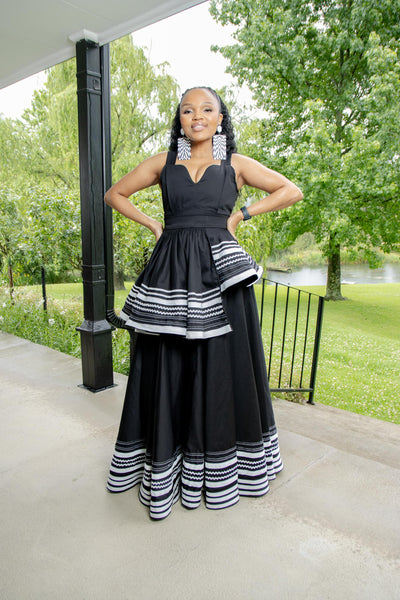 Phiwe Black Mbhaco Dress