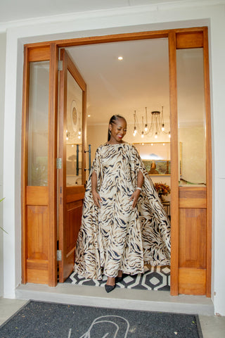 Animal Print Kaftan