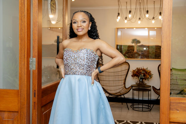 Phiwe Mauve Lace Coctail Dress