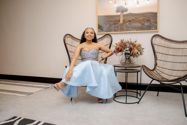 Phiwe Mauve Lace Coctail Dress