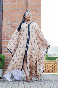 Qhawekazi Nude Kaftan