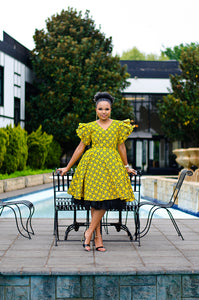 MaMdubeki African Print Dress