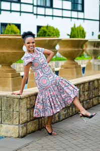 MaDlamini African Print Dress